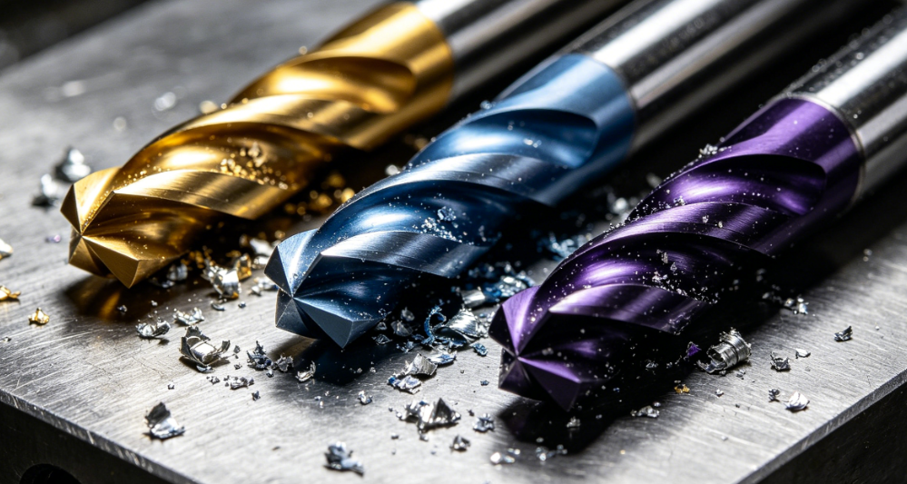 End Mill Coating for Stainless Steel: AlTiN vs AlCrN vs TiCN — Complete Machinist's Guide